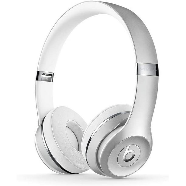 Écouteurs Sans Fil Beats Solo3 Restaurés - Puce W1, Bluetooth Classe 1, 40 Heures d'Écoute, Microphone et Commandes Intégrés - (Argent)
