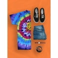thumbnail image 3 of Happy Mind Splashed Ink Tie Dye Spiral Men -Image by Shutterstock, Male x-Large, 3 of 4