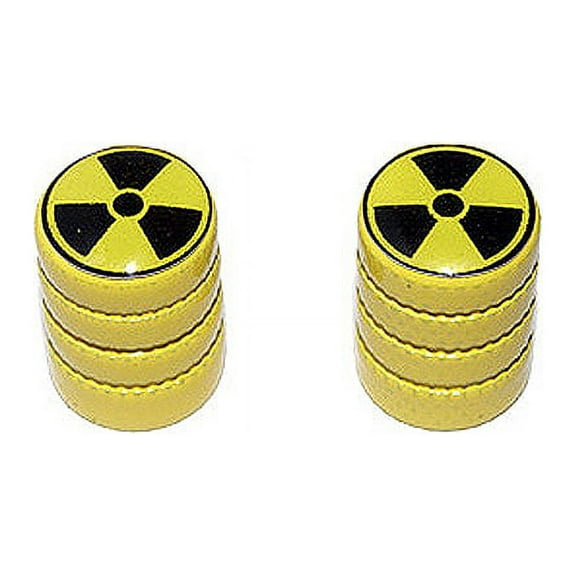 Radioactive - Bike Valve Stem Caps