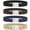 Black+Coffee+Blue+Khaki, variant on JASGOOD 4 Packs Women's Stretch Belts Skinny Waist Belt with Silver Buckle for Dresses Jeans