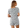 thumbnail image 6 of Anygrew Summer Pajama Sets For Womens Shorts Soft Pj Set 2 Piece Sleepwear With Pockets, 6 of 6