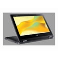 thumbnail image 3 of Acer Chromebook Spin 511 R756T - design Convertible - Intel N-series - N100 / jusqu'à 3.4 GHz - Chrome OS - UHD Graphics - 4 Go RAM - 32 Go eMMC - Écran Tactile IPS 11.6 Pouces 1366 x 768 (HD) - Wi-Fi 6E - Noir Schiste - Clavier: US, 3 of 8
