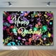 thumbnail image 3 of Neon Birthday Party Backdrop 7x5ft Glow in The Dark Graffiti Splatter Happy Birthday Party Banner Photography Background Lets Glow Dance Birthday Deco, 3 of 4