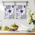 thumbnail image 3 of Abstract Purple Ink Dots Kitchen Towels Set of 4, Boho Minimalist Middle Century Art Absorbent Dish Towels for Kitchen, Microfiber Hand Towel, Quick Drying Tea Towel for Cleaning Dishcloths, 3 of 7