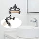 thumbnail image 5 of Toallero de hierro forjado vintage, toallero de papel, toallero de baño, toallero colgante, accesorios para colgar en la pared del baño B, 5 of 5