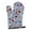 Black, variant on Red Border Collie Dog House Collection Oven Mitt