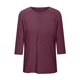 thumbnail image 5 of Karight Tunic Tops for Women Loose Fit Dressy Round Neck Pleated 3/4 Length Sleeve Spring Tops, 5 of 6