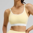 thumbnail image 6 of Vetsdori Womens Sports Bras Racerback Workout Bralette Wirefree Padded Soft,Summer Bras for Women Casual, 6 of 8