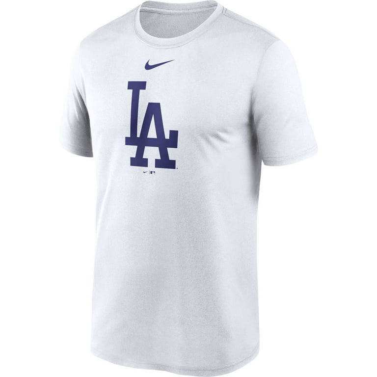 Men's Nike White Los Angeles Dodgers Big & Tall Logo Legend Performance  T-Shirt 