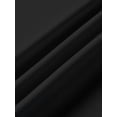 thumbnail image 5 of sogami Men's Stretch Dress Shirts Long Sleeve Formal Button Down Shirt Spread Collar Black, 5 of 7