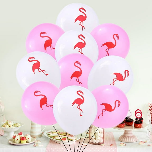 GOOHOCHY 20 Pcs Hen Party Balloons Flamingo Balloon Bridal Shower Decorations Child 20pcs