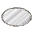 thumbnail image 1 of Floral Decorative Old World White Mirror, 1 of 1