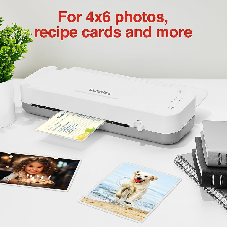 Staples Thermal Laminating Pouches Photo 5 Mil 25/Pack (5201004