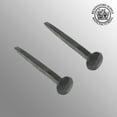 thumbnail image 2 of Renovators Supply Black Wrought Iron Nails 4.5" L Square Clavos Decorative Nails for Barn, Gate, Window Shutter or Doors Home Hardware Pack of 2, 2 of 7