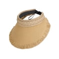 thumbnail image 4 of Womens Sun Hats Foldable Large Brimmed Grass Beach Hat, 4 of 7