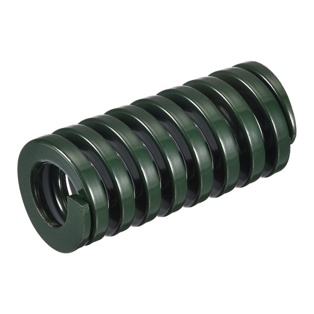 3D Impresora Troquel Resorte, 1uds 27mm OD 55mm Largo Espiral Estampado Compresión Molde Troquel Resortes para 3D Impresora Eléctrica Pieza, Verde