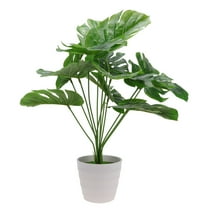 Monyance Artificial Monstera Pot Faux Monstera Plant in Pot for Home/Office Decoration(19.69X13.78X13.78Inches)
