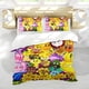 thumbnail image 5 of Plantas contra Zombis Conjunto de sábanas temático, trío de piezas, cómodo y amigable con la piel, diseño único, regalo de decoración para el hogar para familiares, amigos y fans,173cm *218cm, 5 of 6