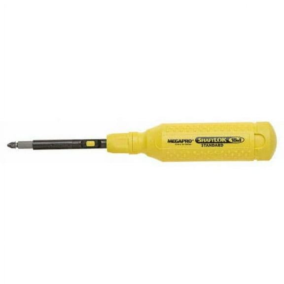 Megapro Multi-Bit Screwdriver, NumBits 6 151SL44-B