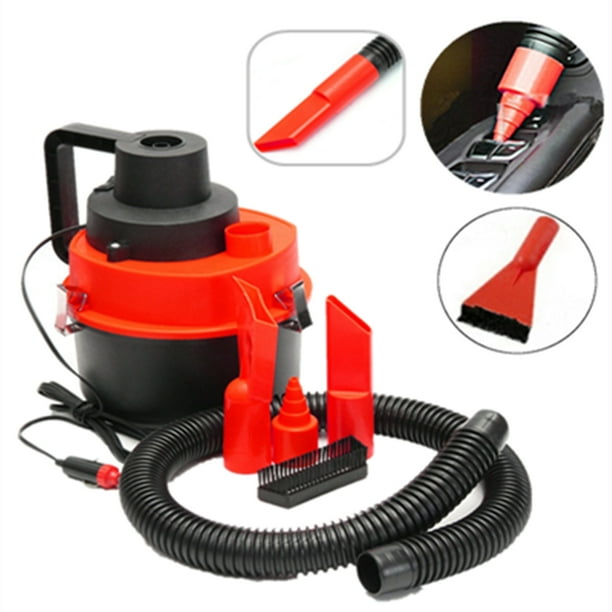 12V Wet Dry Vacuum Cleaner Inflator Portable Handheld Mini Vacuum