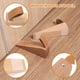 thumbnail image 1 of Xihbxyly Tope de Puerta de Madera, Almohadilla Antideslizante, Anticolisión, Seguro para Bebés, Uso En Oficina y Hogar, Multiusos, Madera Duradera, Fácil Instalación, Pieza Única., 1 of 3