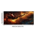 thumbnail image 2 of LLQkigsxse Flag Shirt Men Garage Banner Christmas Background Santa, 2 of 2