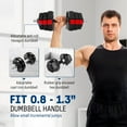 thumbnail image 4 of Fractional Weight Plates Set, Available In Steel And Rubber, Set of 2/4/6 Plates in 1.25LB, 2.5LB, or 5LB Sizes,  Change Plates for Dumbbell and Olympic Barbell Weightlifting, 4 of 6