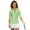 Pickle Cucumber Print, variant on HUIACONG Tiger Stripe Pattern Women's Golf Polo Shirts Quarter Zip with Wear Resistant Anti-Wrinkle Womens 3/4 Sleeve Golf Shirts for Tennis Matches Workout Outing