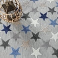 thumbnail image 6 of Superior Juniper Stars Indoor/Outdoor Area Rug, 7' 10" x 9' 10", Slate, 6 of 7
