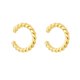 thumbnail image 2 of Earring Set Alloy Coil Earrings Hong Kong Style Pure Copper Ear Bone Clip Personality Combination Earrings for Women------Product code 77531, 2 of 5
