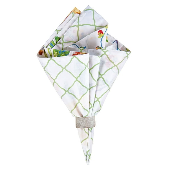 Sabrina Floral Reversible Cotton Single Napkin