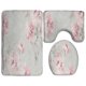 thumbnail image 1 of ABPHQTO Hermoso floral Juego de alfombras de baño de 3 piezas Alfombra de baño Alfombra de contorno y tapa de inodoro ABPHQTO Cont-CHAPPLE-34606, 1 of 2