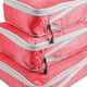 thumbnail image 2 of Bolsas De Almacenamiento De Viaje 3 uds bolsa para guardar ropa comprimible plegable para vacaciones familiares esquí (rojo), 2 of 6