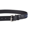 thumbnail image 3 of Cinturón Tommy Hilfiger con cinta incrustada negro/azul marino para hombre, talla 38, 3 of 6