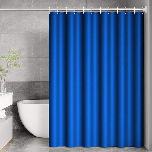 Cortina impermeable EVA con ganchos para baño, autocaravana, residencia y hotel