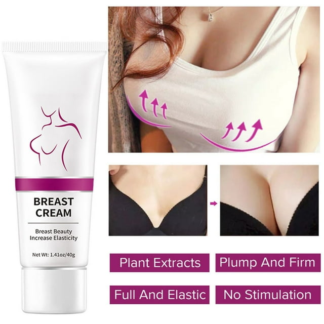 Fiudx Crema para El Pecho, Crema Reafirmante con Extracto de Mango, Fórmula para La Limpieza de Conductos Pectorales, Cuidado Nocturno para La Sensación de Plenitud, Solución para Real Femenino, Apli