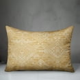 thumbnail image 2 of Creative Products Persian Gold Pattern 14x20 Spun Poly Pillow, 2 of 2
