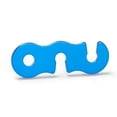 thumbnail image 2 of 10Pieces Tent Rope Adjuster Ultralight Strong for Outdoor Activity quality aluminum Blue, 2 of 9