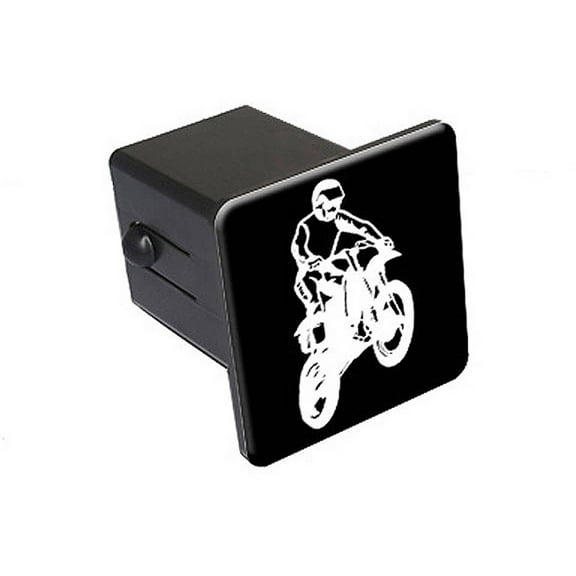 Dirt Bike 2" Tow Trailer Hitch Cover Plug Insert