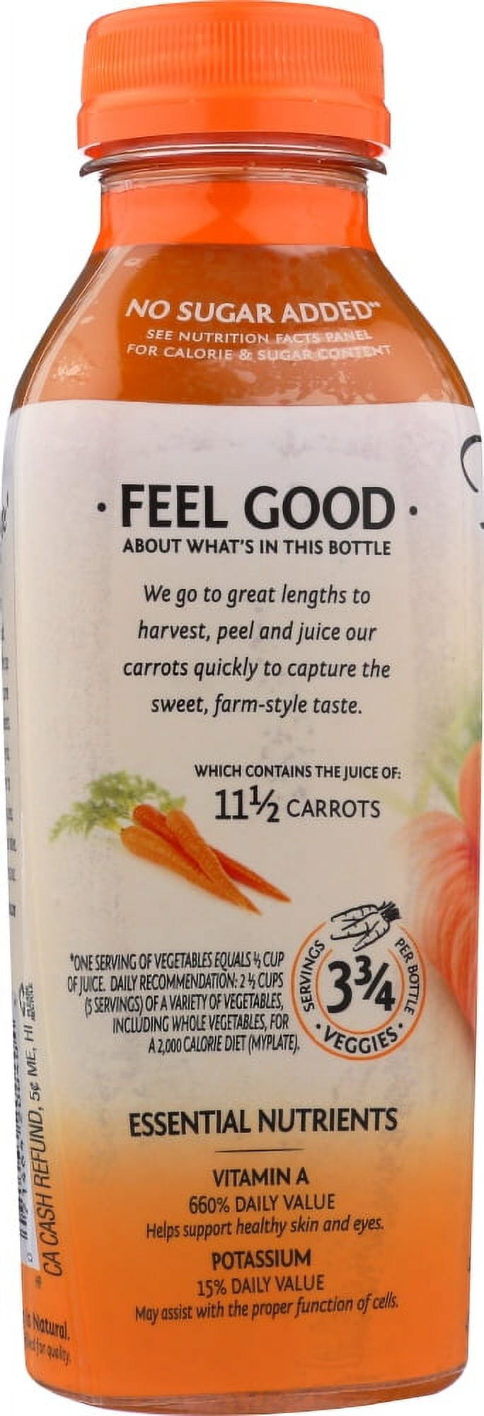 Bolthouse Farms 100% Carrot Vegetable Juice, 15.2oz