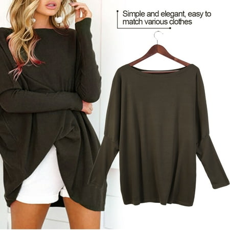 - Women Long Sleeve Loose Oversized Knitted Sweater Jumper Cardigan Outwear Coat