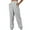 Gray, variant on Charmgo Womens Sweatpants Clearance, Women's Thin High Waisted Loose Sweatpants Comfortable High Waisted Jogging Pants with Pockets Casual Sweatpants Track Pants, Joggers for Women Brown L