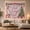 Pink Christmas Club, variant on Pink Holiday Village and Sign Tapestry with Coordinated Seasonal Scenes