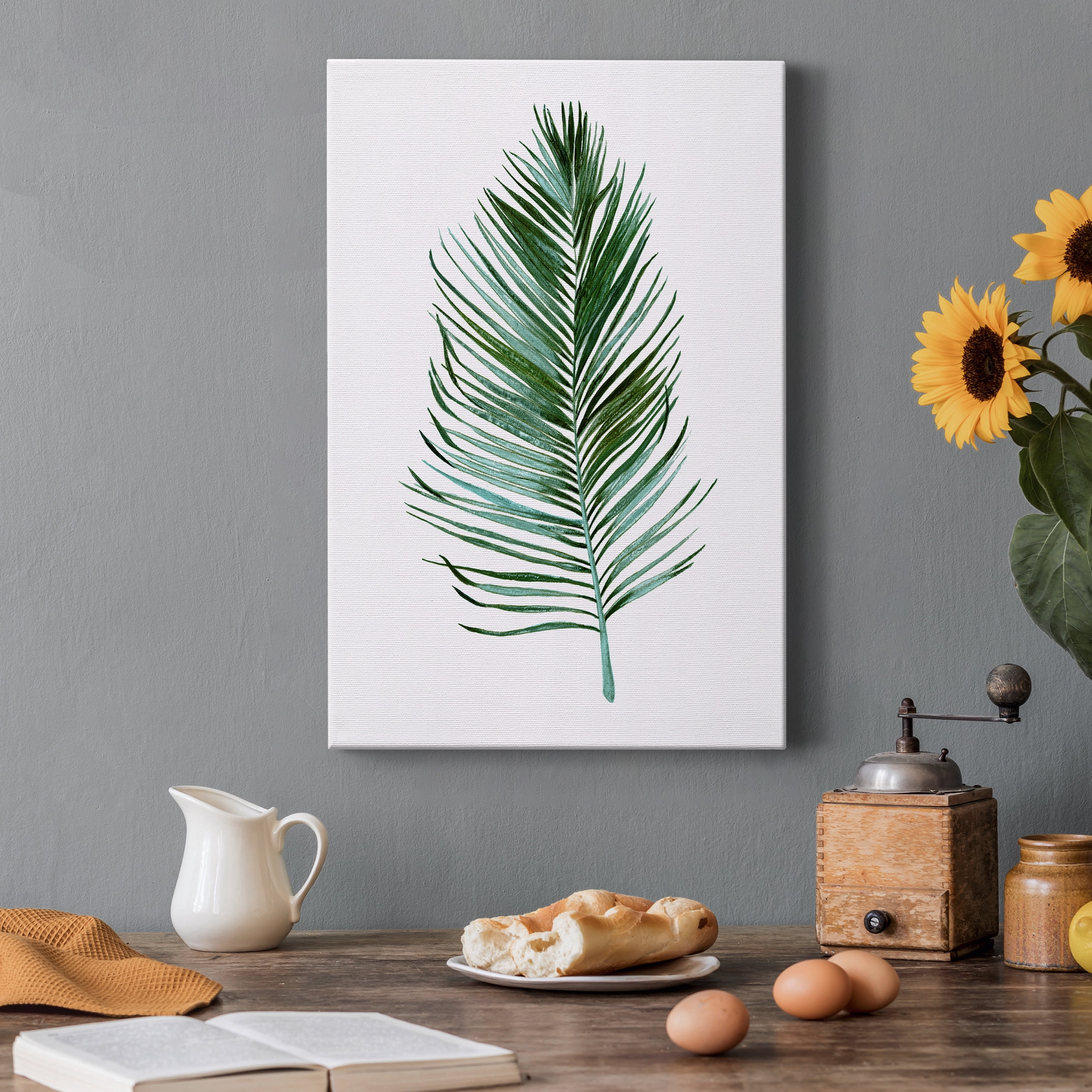 Sage Frond I Premium Gallery Wrapped Canvas - Ready to Hang - 40 x 60
