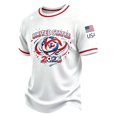 thumbnail image 5 of 2026 Soccer Cup Patriotic Fan Top, USA National Football Team Crew Neck Short Sleeve Casual Shirt, 5 of 5