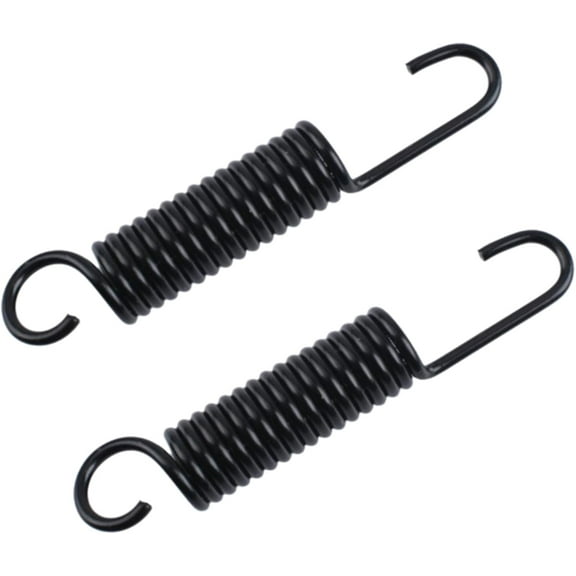 Replacement Recliner Sofa Chair Mechanism Tension Spring, 4PCS Recliner Bed Springs Replacement Spring for Furniture Long Neck Hook Style, Black