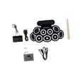 thumbnail image 3 of Kits de batería enrollables Batería electrónica Multiusos Accesorios profesionales Regalos Batería compacta Batería electrónica portátil, 3 of 8
