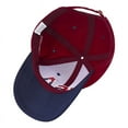 thumbnail image 6 of 2024 New America Flag Embroidery Baseball Cap for Men Women Cotton Snapback Hat Unisex Hip Hop USA Caps for Man   Patriotic Adjustable Cotton Dad Hat USA Embroidered American Flag Cap for Men Women, 6 of 7