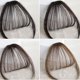thumbnail image 3 of Flequillo de aire falso para mujer, herramientas de peinado, extensión de cabello con Clip, flequillo sintético, postizo Natural, 3 of 4