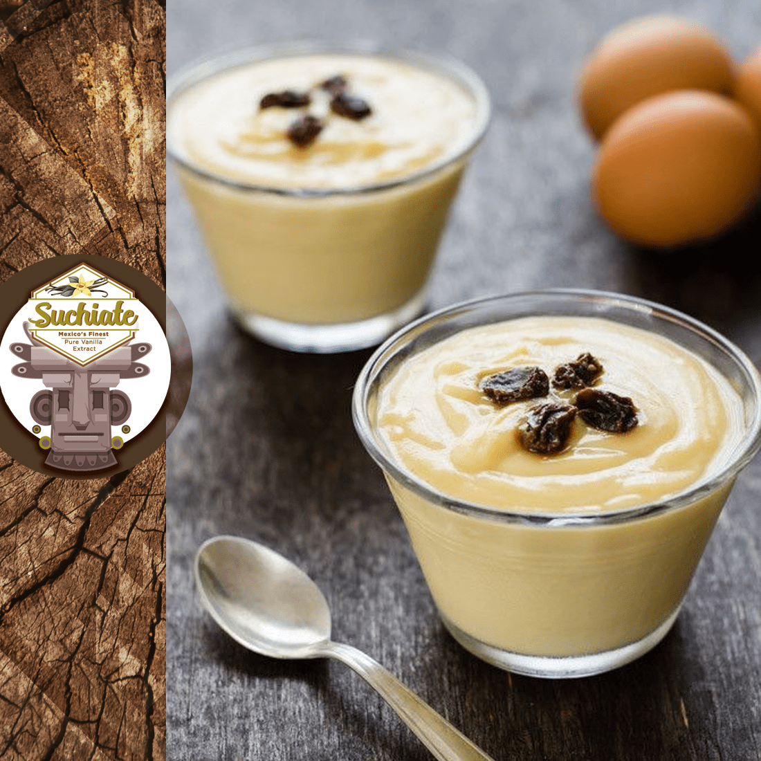 Suchiate Pure Vanilla 16.9oz (500mL) | Mexican Vanilla for Baking and Desserts | Made with Real Vanilla Bean | Vainilla Mexicana
